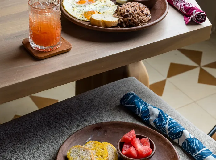 Desayuno nicaragüense — La Palapa